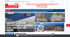 Desktop Screenshot of monitoruldegalati.ro